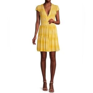 LemLem Welele Flutter Sleeve Dress Sz S